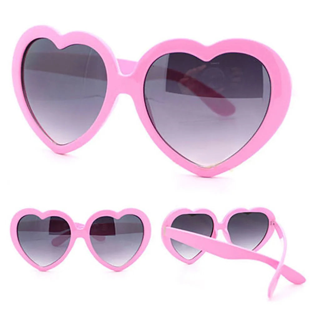 Love Heart Shaped Sunglasses Women Men Big Frame Fashion Love Sun Glasses UV400 Protection Unisex Eyewear Shade Goggles