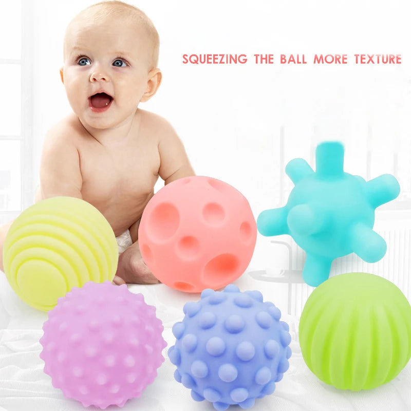 Baby Developmental Toy Ball Sensory Baby Games Toys Make Sounds Stress Ball Baby Toy Tactile Toys For Babies 0 12 Months