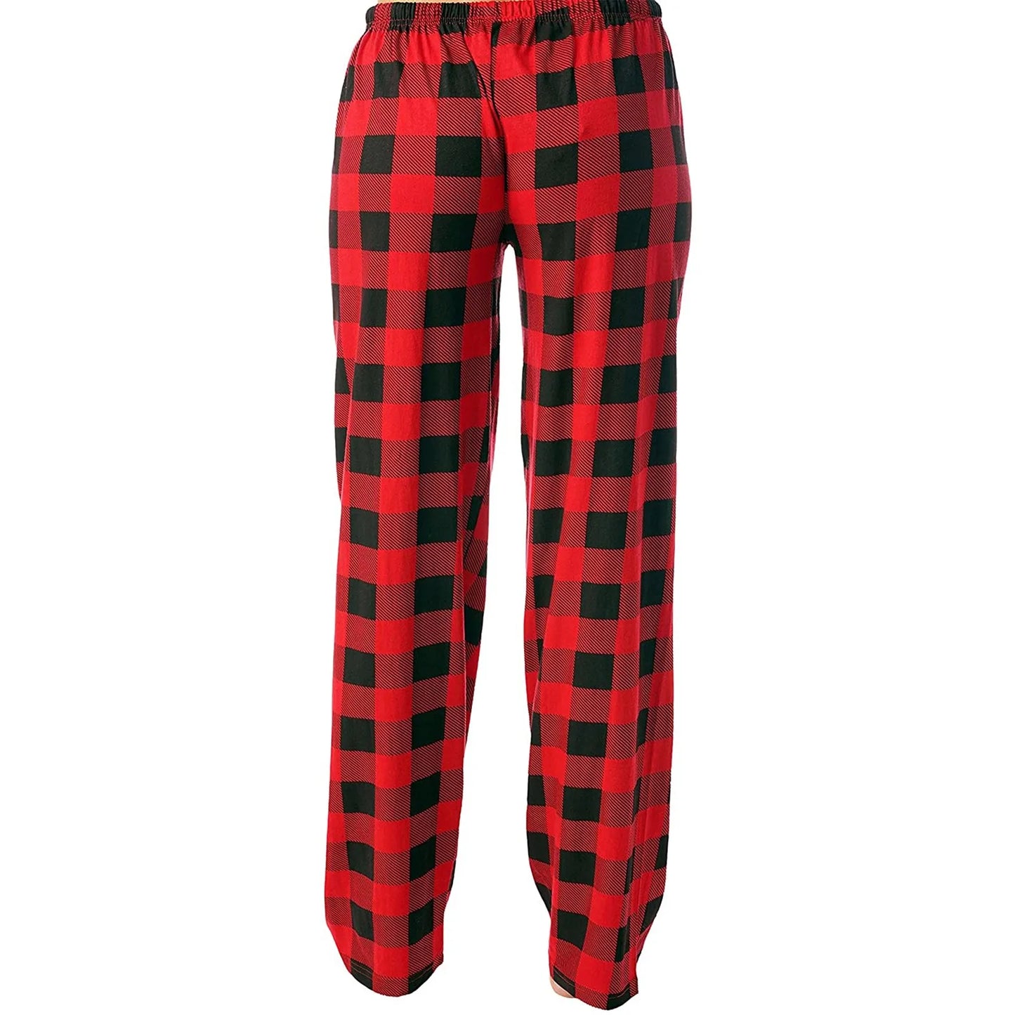 Women's Summer Pants 2023 Trendy Autumn Winter Plaid Printed Pants Full Length Long Trousers Sports Pants, S-2XL