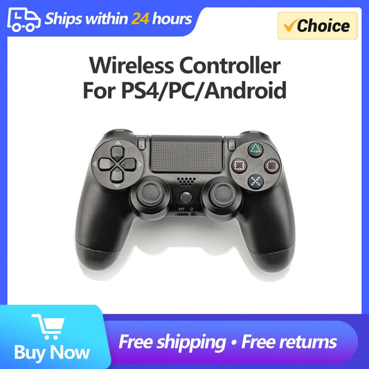 Wireless Gamepad Wireless Controller Support Bluetooth SONY PS4  Joystick Console for PS4 PC Android