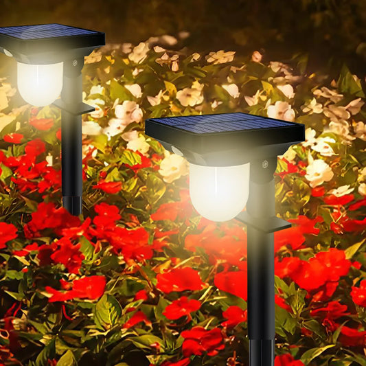 Solar Lights Outdoor Garden Solar Powered Wall Lamp Waterproof Motion Sensor Pathway Light Landscape Path Yard Backyard Lawn