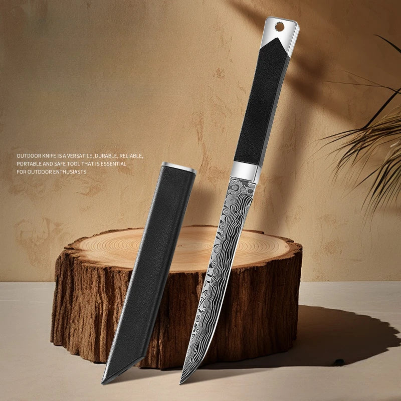 1/2pc Silver Grain High-Grade Meat Eating Knife, Kitchen Meat Cutter, Home Fruit Knife,Barbecue Knife C0