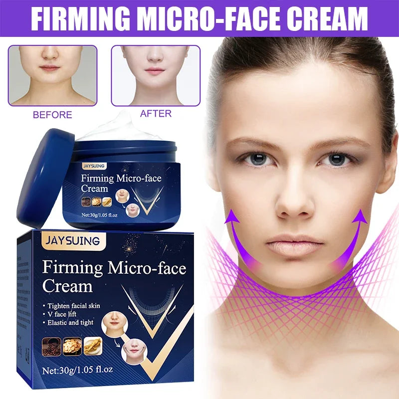 V Shape Slimming Cream Removal Double Chin Firming Tighten Mandibular line Slimming Masseter Face Muscle Fat Burning Cream