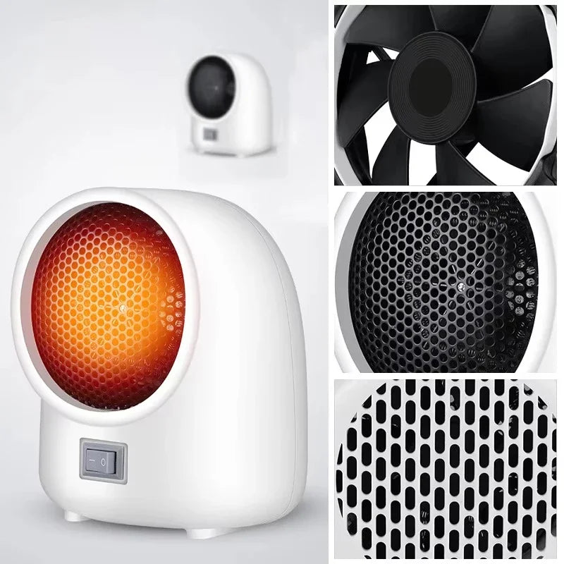 Xiaomi 400W Mini Electric Heater 2-speed Quick Heating Home Electric Heater 220V/110V Hot Fan Overheating Protection Air Heat