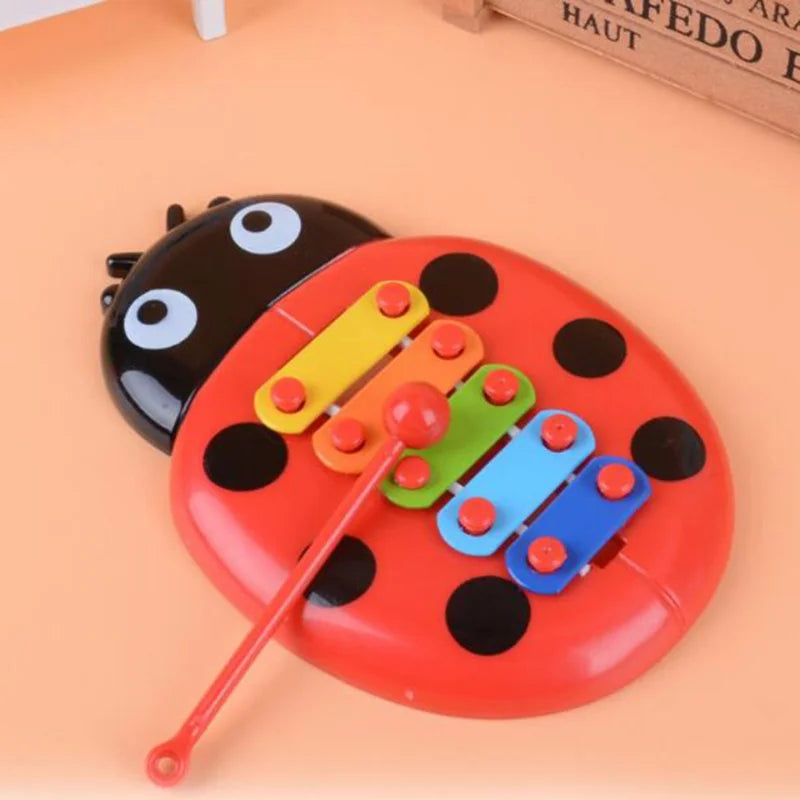 0-3 Years Old Hand Knock Piano Educational Toys Hand Harp Boy Girl Musical Baby Toy 8-Note Xylophone for Children Toddler