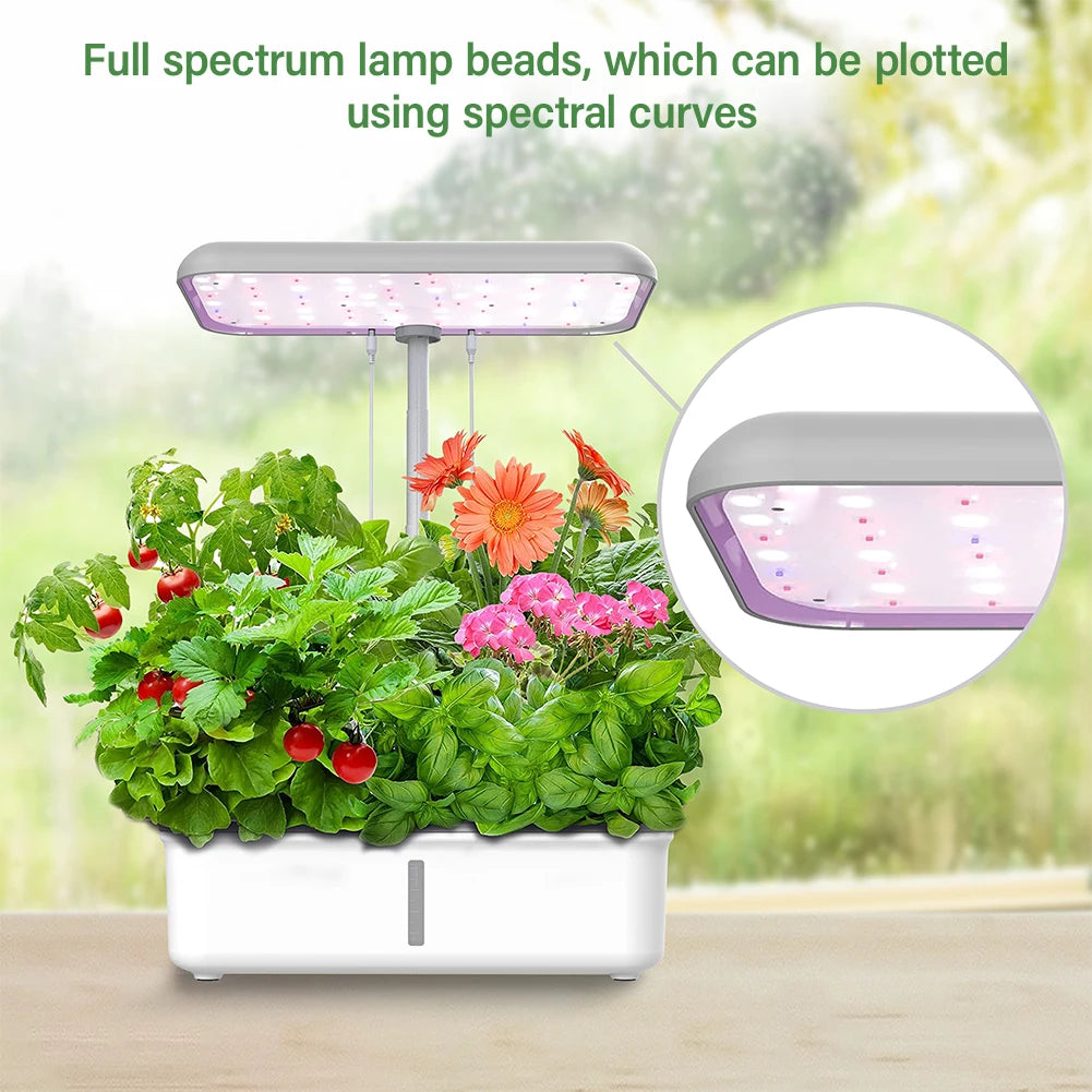 Tuya WiFi Plant Hydroponics System Growing LED Light Soilless Smart Planting Machine Self Watering Indoor Home Gardening Planter