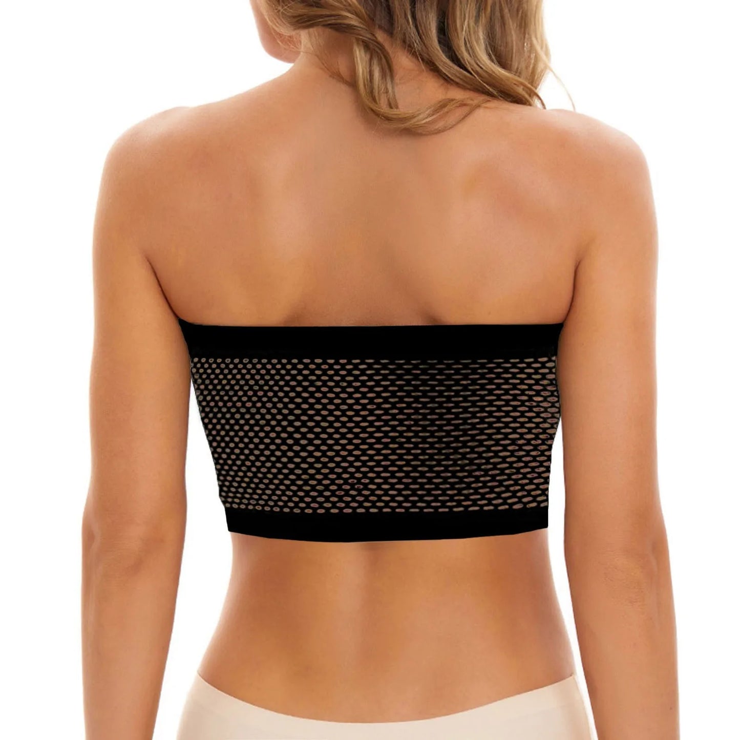 Stretch Strapless Bra Fashionable Summer Strapless Bra Suitable For One-Shoulder Tops