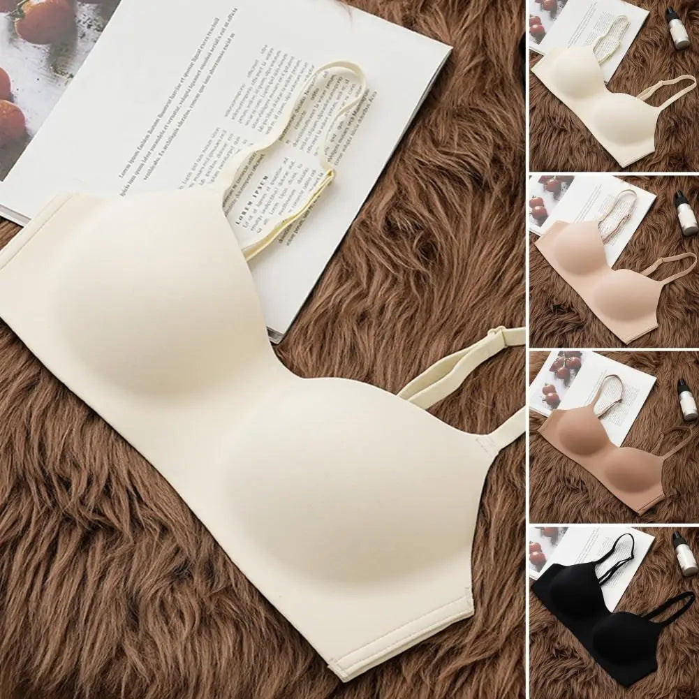 Seamless Tube Top Bras Women Underwear Small Chest Bras Women's Upper Support Bra Non-Wire Female Sexy Lingerie Solid Intimates