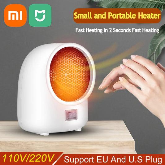 Xiaomi 400W Mini Electric Heater 2-speed Quick Heating Home Electric Heater 220V/110V Hot Fan Overheating Protection Air Heat