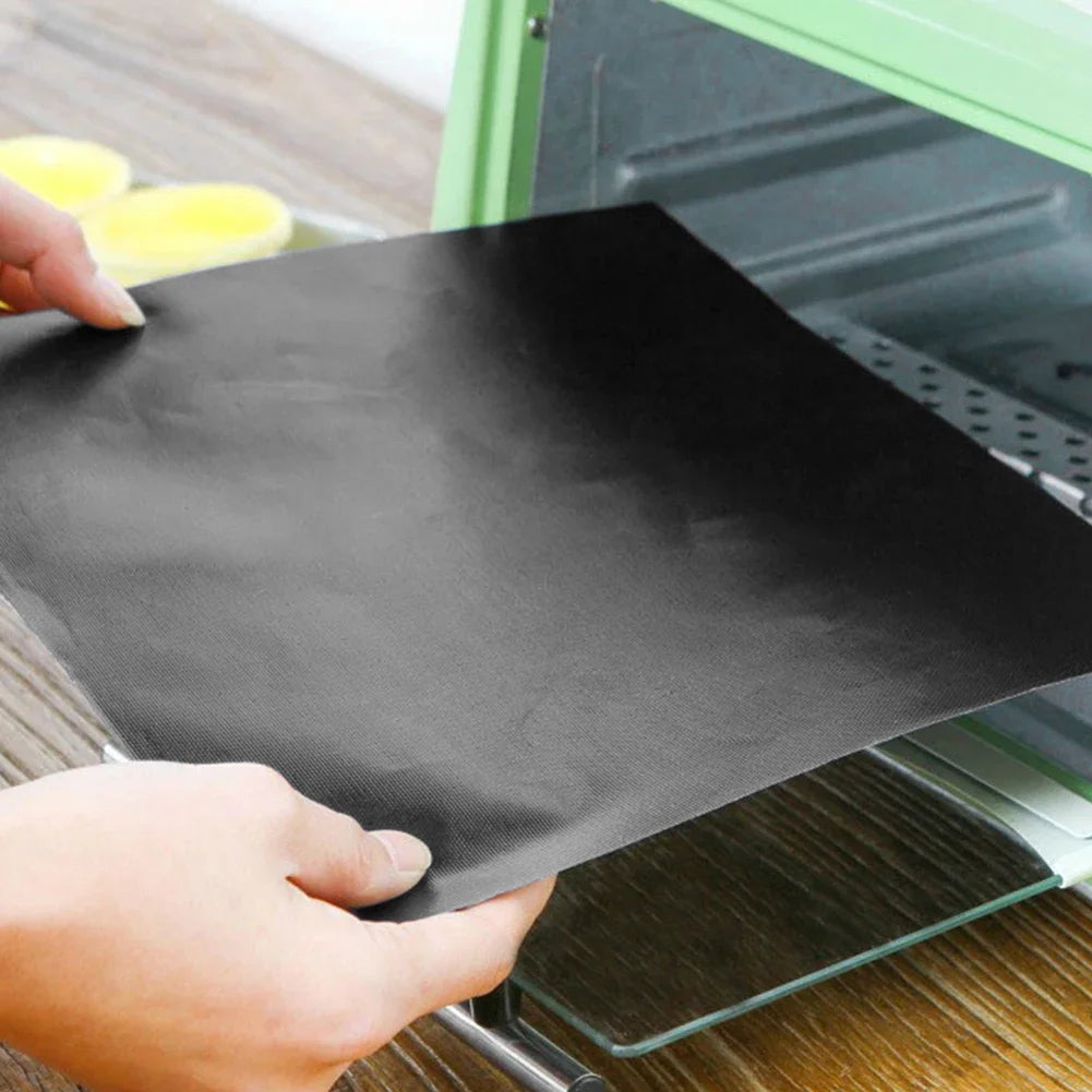 UNTIOR Non-stick BBQ Grill Mat Baking Mat Barbecue Tools Cooking Grilling Sheet Heat Resistance Easily Cleaned Kitchen BBQ Tool