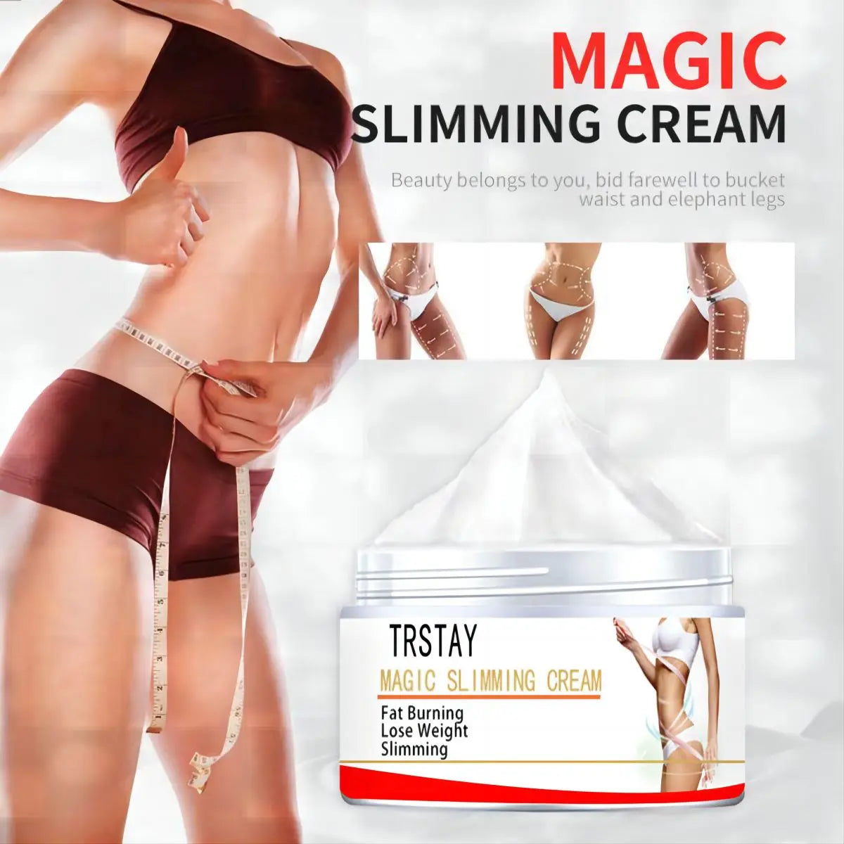 Fat Burning Cream Anti-cellulite Full Body Slimming Weight Loss Massaging Gel Leg Body Waist Effective Reduce Cellulite Products