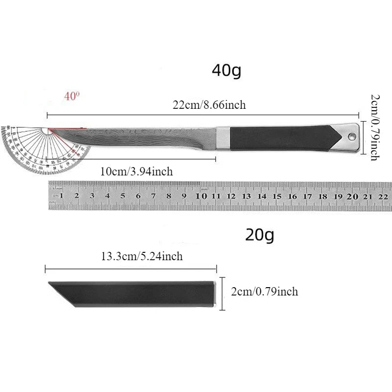 1/2pc Silver Grain High-Grade Meat Eating Knife, Kitchen Meat Cutter, Home Fruit Knife,Barbecue Knife C0