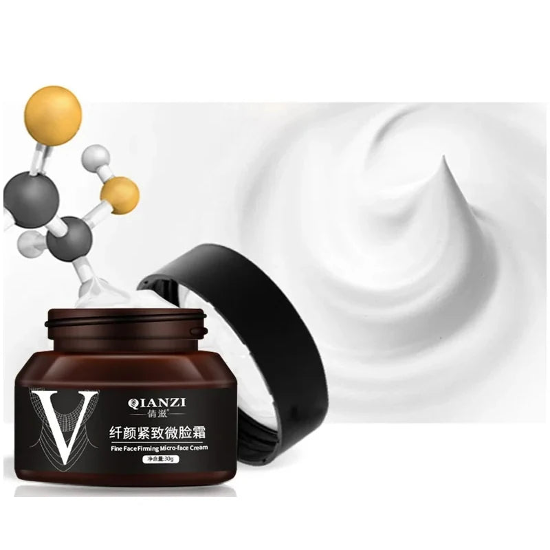 V Face Slimming Cream Enzyme Massage Cream Firm Face Lift To Remove Masseter Double Chin To Lighten Neck Line Fat Burning Cream