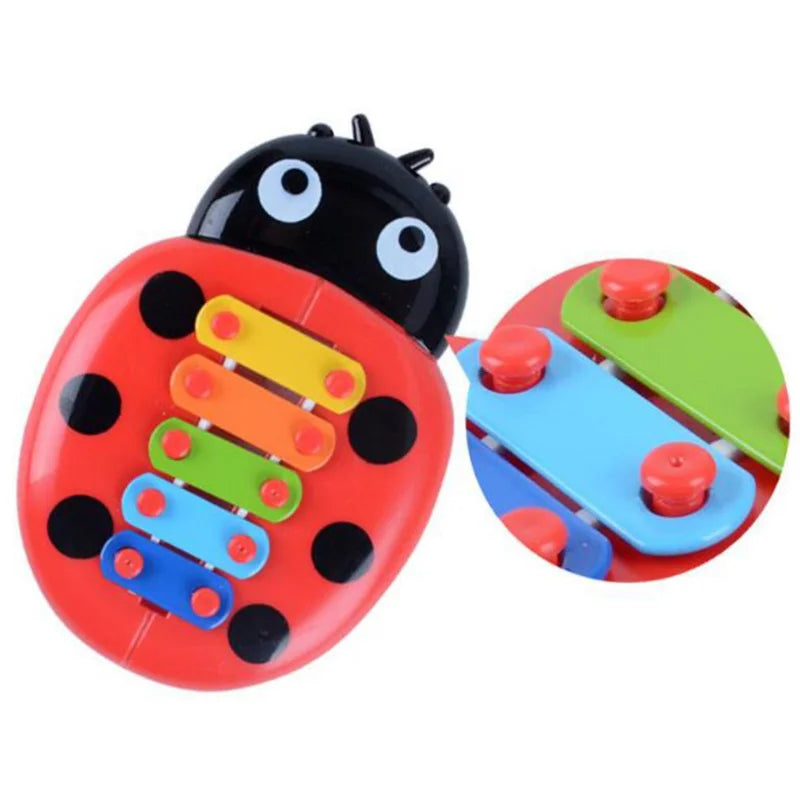 0-3 Years Old Hand Knock Piano Educational Toys Hand Harp Boy Girl Musical Baby Toy 8-Note Xylophone for Children Toddler