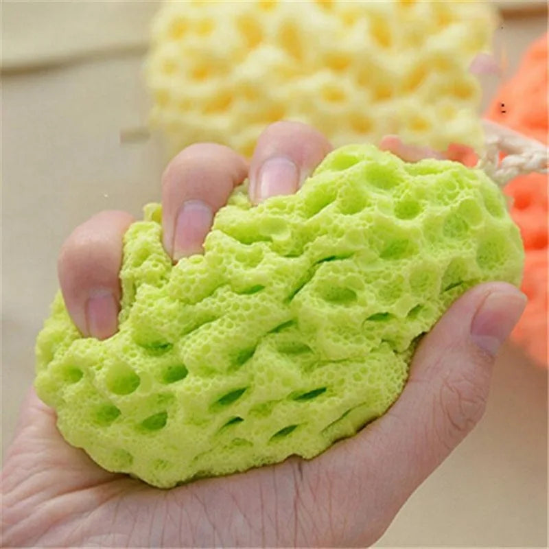 Comfortable Honeycomb Bath Ball Body Cleaning Soft Bath Ball Does Not Fall Apart Soft Bath Sponge Children Kids Bath Ball Supply