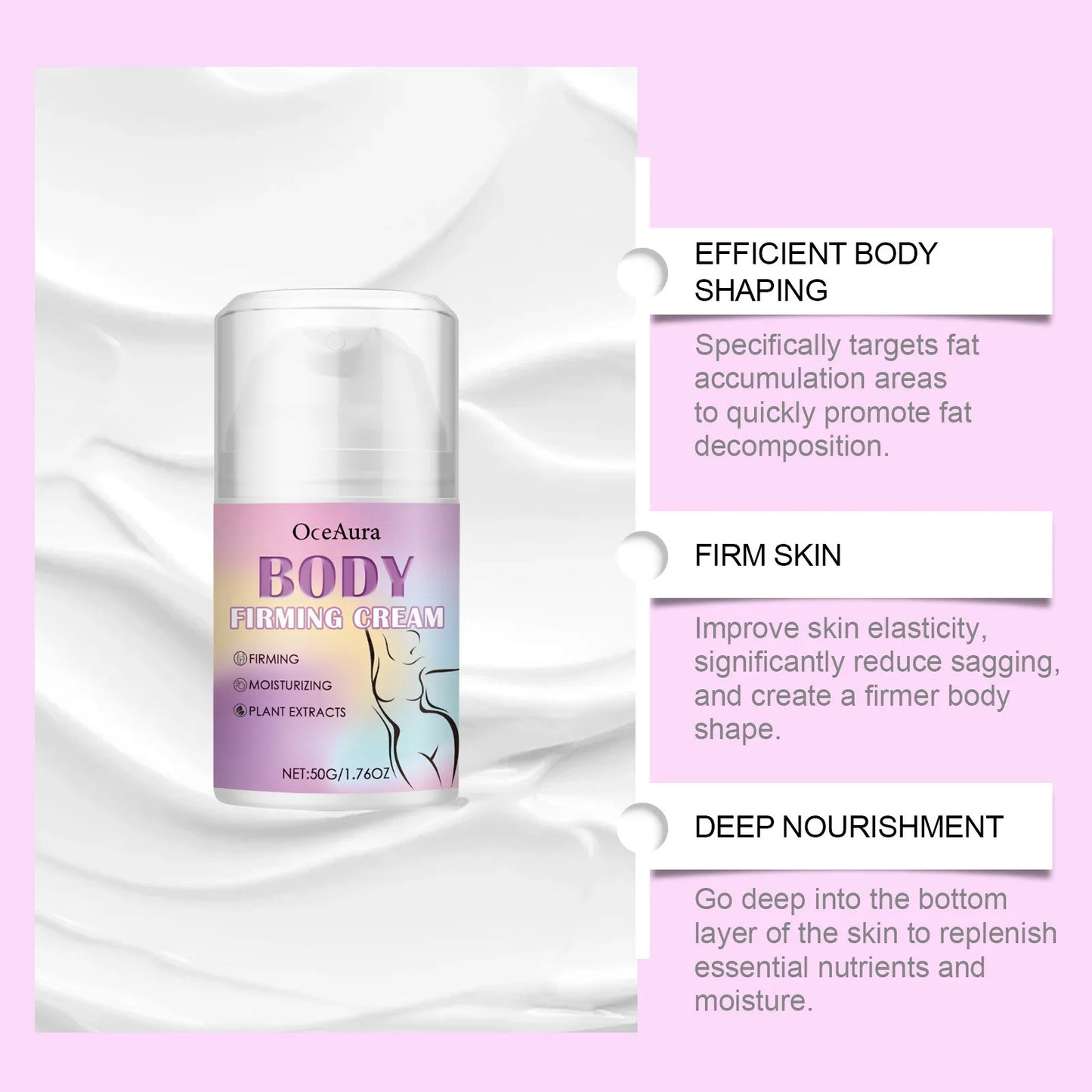 Body Firming Cream Weight Loss Repair Anti-Cellulite Leg Sculpting Shape Abdominal Muscle Full Fat Burning Lifting Sagging Skin