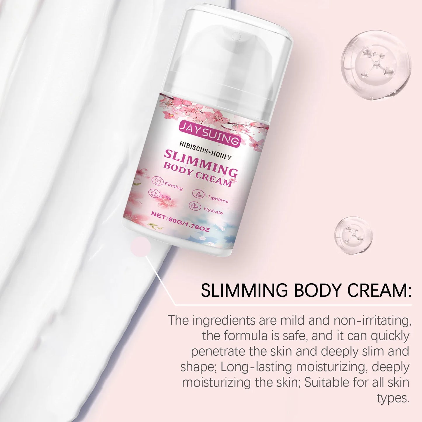 Body Shaping Cream Anti Cellulite Waist F-at Burning Leg Body Abdomen W-eight Loss Belly Firming Tightening S-limming Hot Cream