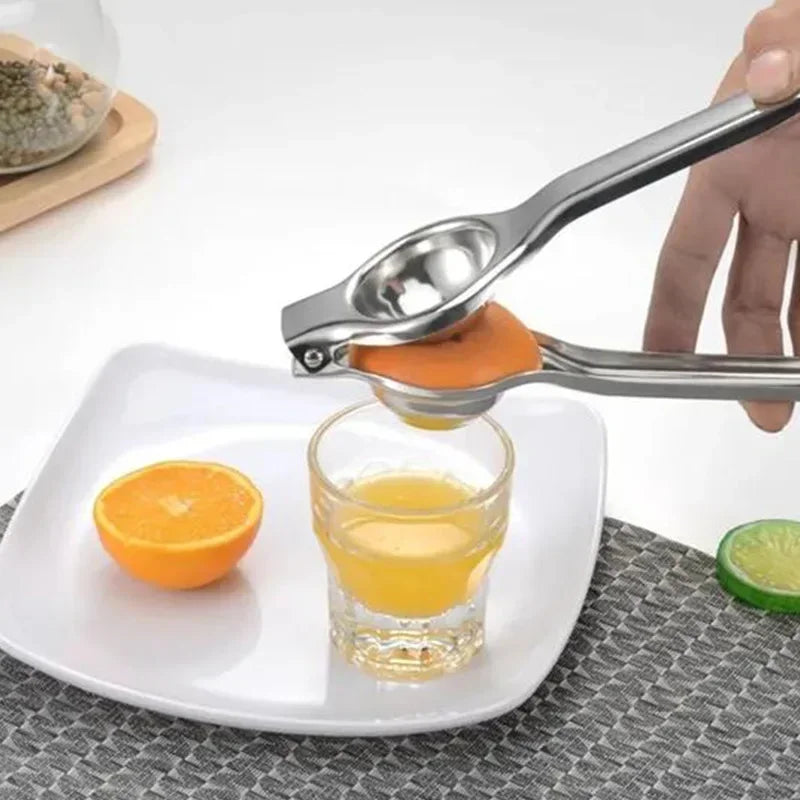 Stainless Steel Lemon Squeezer Manual Juicer Processor Orange Fruit Lemon Clip Fruit  Pressing Household Kitchen Accessories