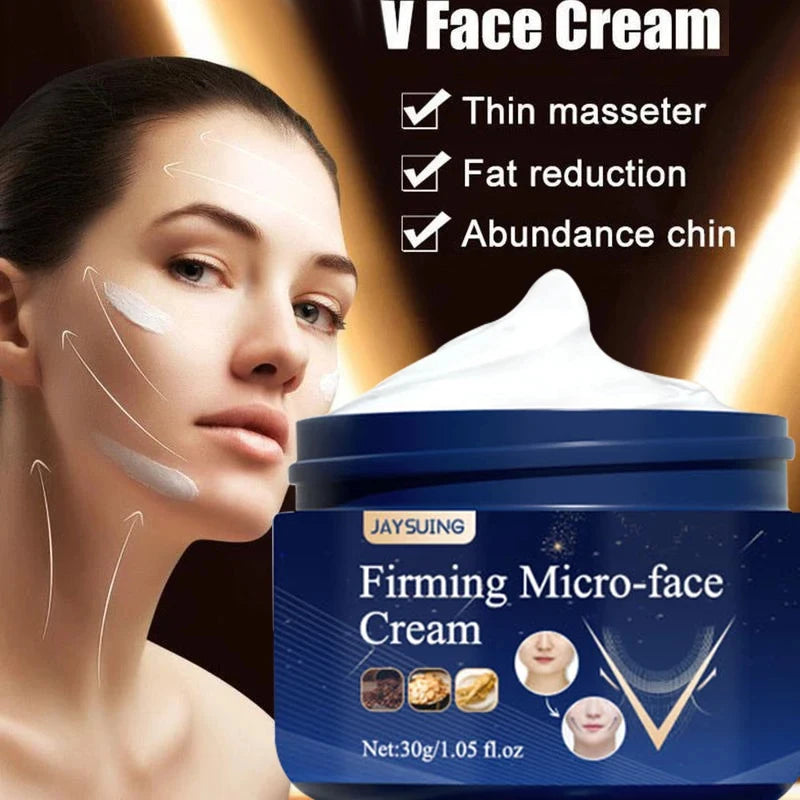 Face Lift Cream 30g Double Chin Face Fat Burning cream V Shape Removal Masseter Face Tightening and Firming Cream