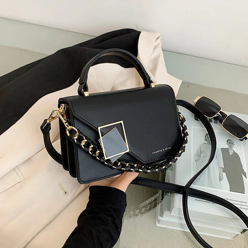 Women's Handbag Luxury Designer Retro Armpit Shoulder Bag Chain Messenger Flap Girl Fashion Crossbody Rhombus Small Square Bags