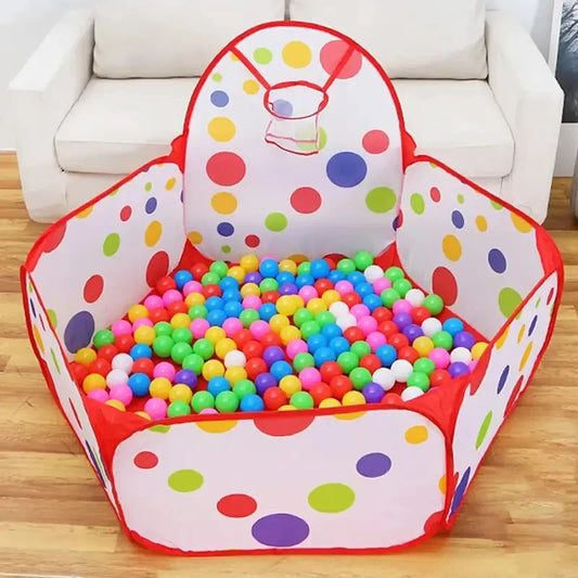 Montessori Baby Play Tent Ball Pool Sport Toys Portable Folding Play House Puzzle Toys for Boys Girls Toddler Birthday Gift